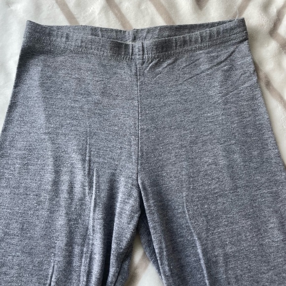 VGUC, American Apparel Women’s Classic Dark Gray Cotton Leggings Tights Size S - Picture 2 of 13